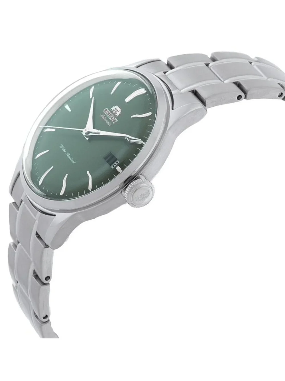 NWT Orient Bambino Automatic Green Dial Watch